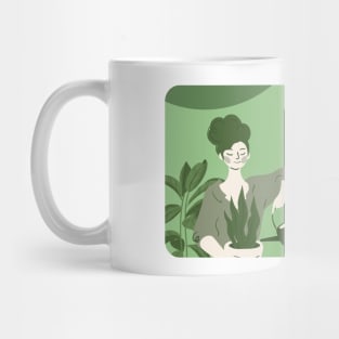 Greeny Green Garden Mug